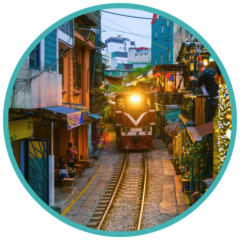 Hanoi - Train Street Hanoi Train Street WOLO Travel